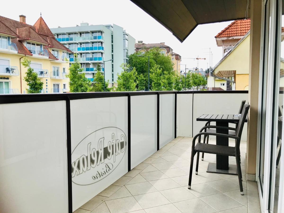 Cafe Relax Apartments Hévíz Eksteriør bilde
